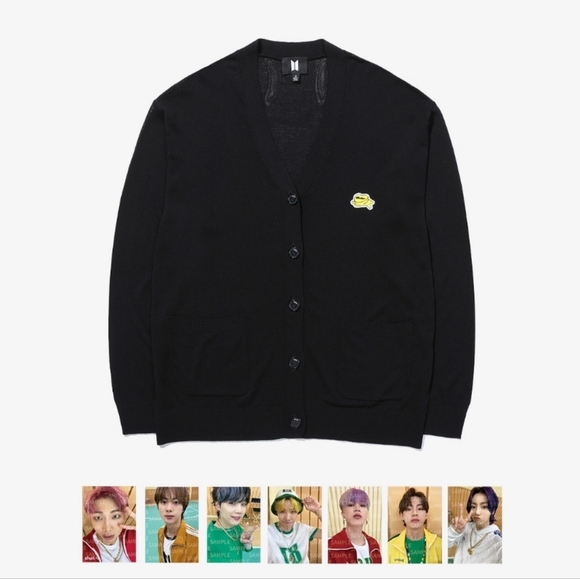 BTS Butter Cardigan with Photocards - Picture 1 of 8